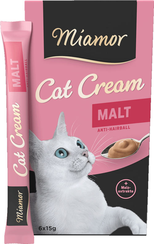 MIAMOR CREAM MALT KEDI ÖDÜLÜ 6 X 15 GR X 3 ADET
