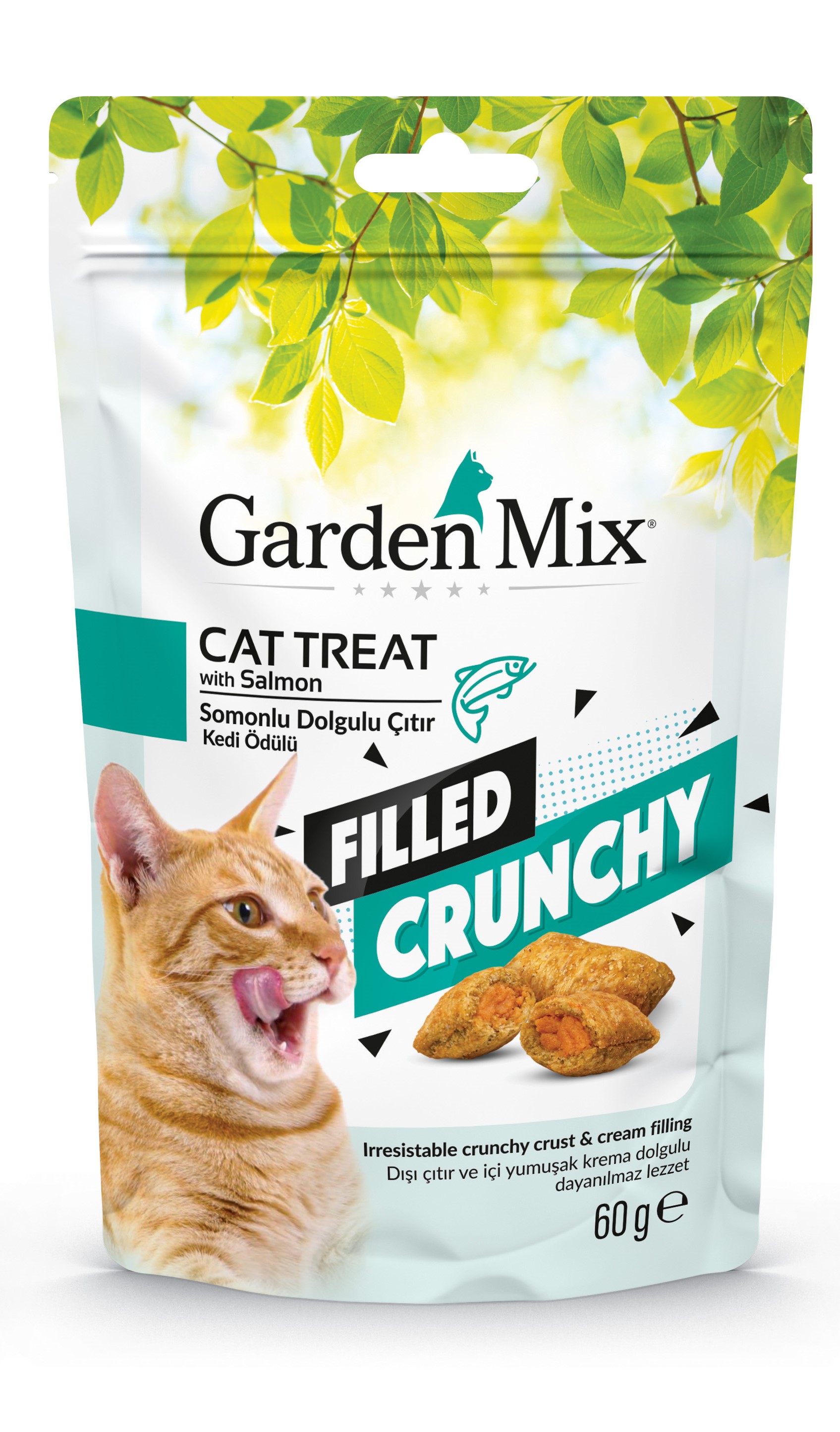 GARDENMIX SOMONLU İÇI DOLGULU KEDI ÖDÜLÜ 60 GR X 6 ADET
