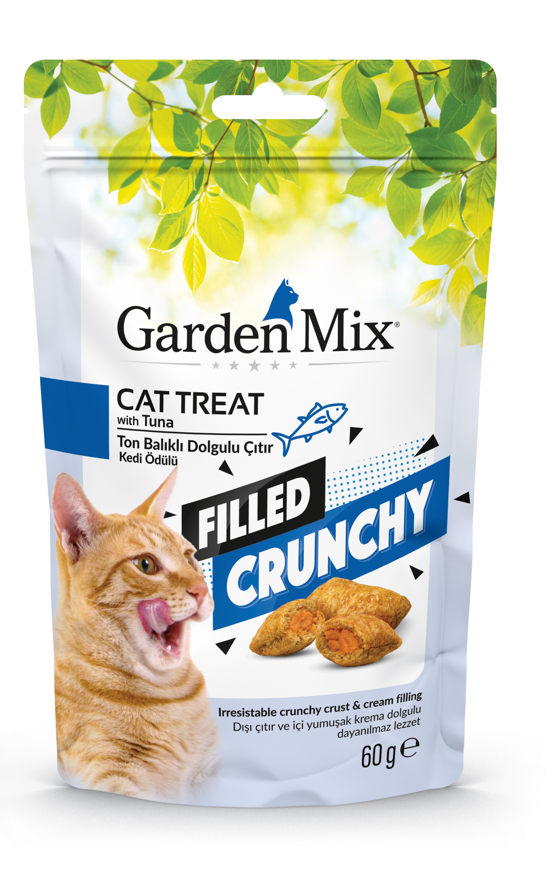 GARDENMIX TON BALIKLI İÇI DOLGULU KEDI ÖDÜLÜ 60 GR