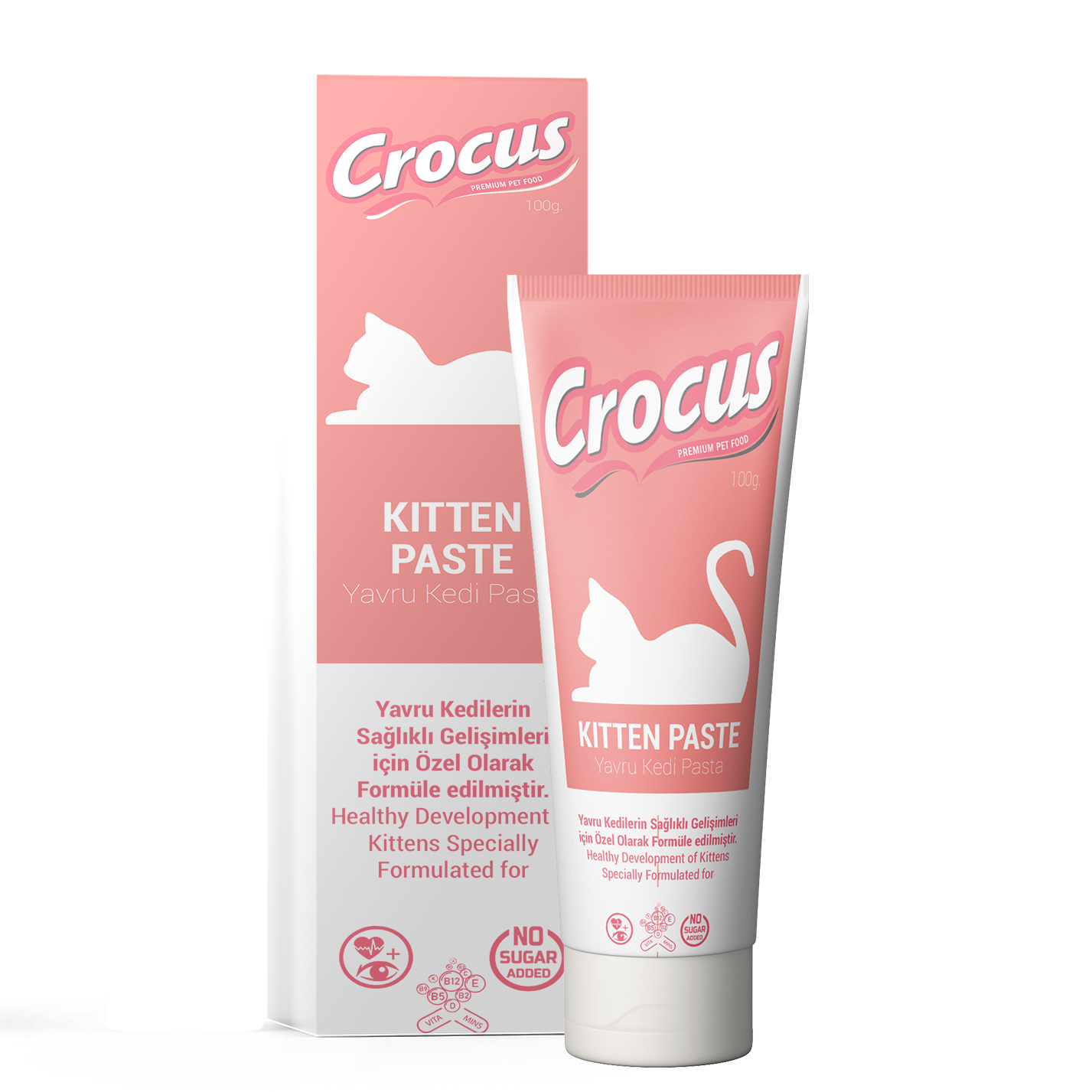 Crocus Kedi Kitten Malt Macunu 100 Gram