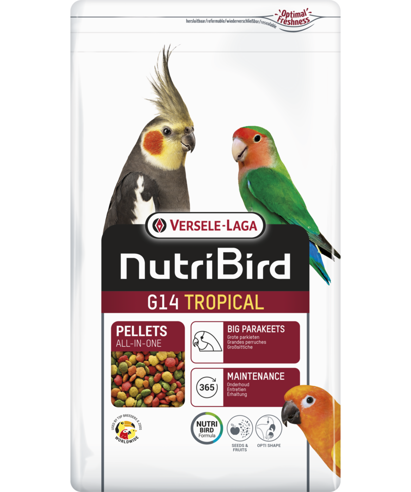 Versele Laga Nutrıbırd G14 Tropıcal Paraket Pelet Yem 10kg