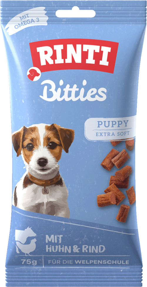 RINTI EXTRA TAVUK-SIĞIR ETLI YAVRU KÖPEK ÖDÜL 75 GR