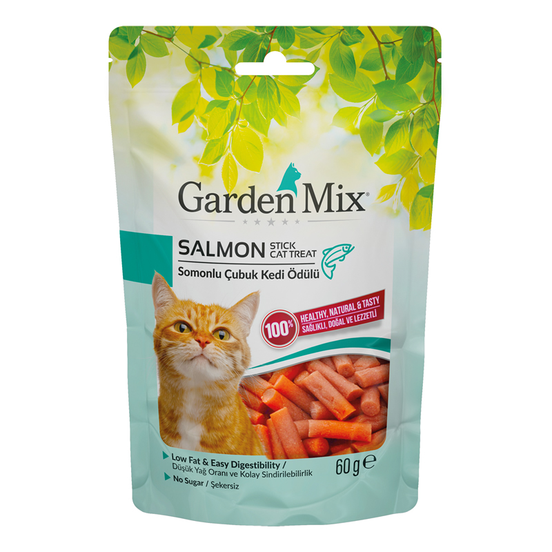 GARDEN MIX SOMONLU STICK KEDI ÖDÜLÜ 60 GR X 4 ADET