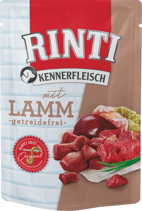 RINTI KUZULU POUCH KÖPEK MAMASI 400 GR X 5 ADET