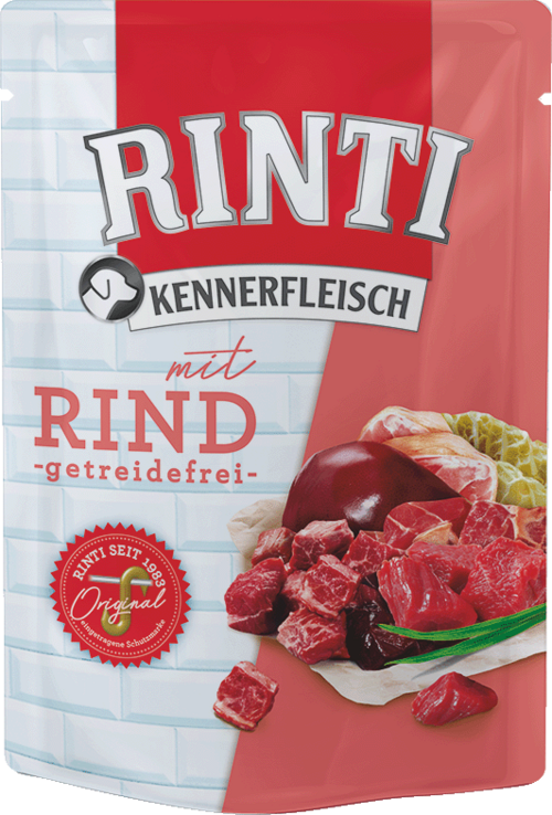 RINTI DANA ETLI POUCH KÖPEK MAMASI 400 GR X 5 ADET