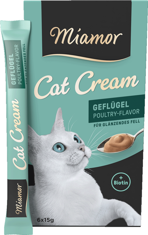 MIAMOR CREAM TAVUKLU KEDI ÖDÜLÜ 6X15 GR X 3 ADET