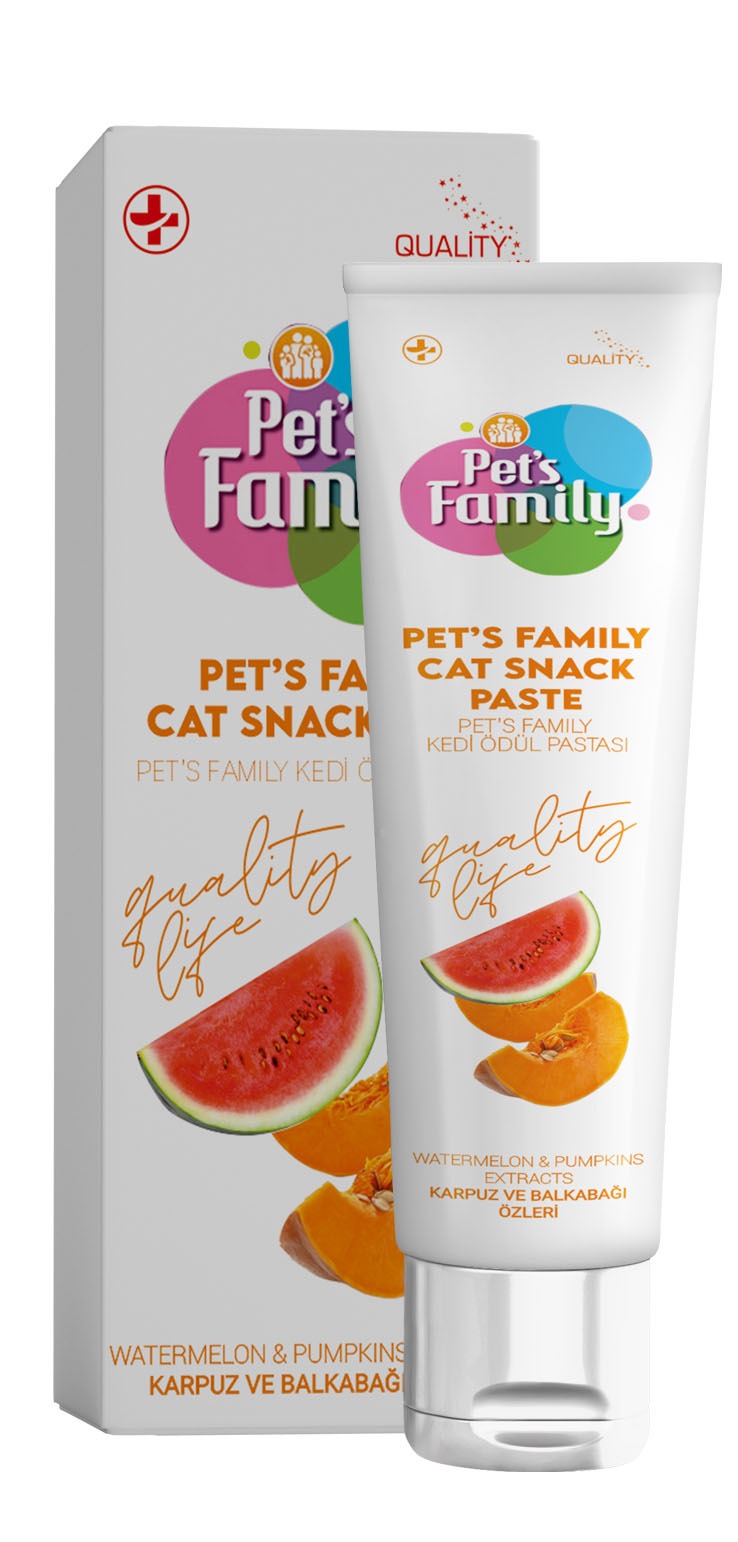 Pets Family Kedi Ödül Karpuz Balkabağı Paste30gr