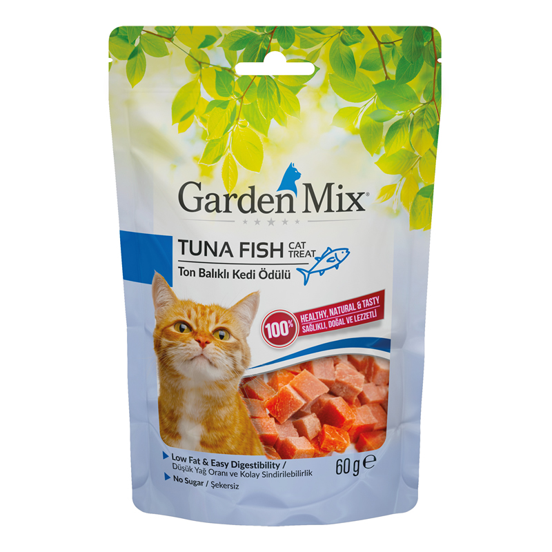 GARDEN MIX TON BALIKLI KEDI ÖDÜLÜ 60 GR X 4 ADET