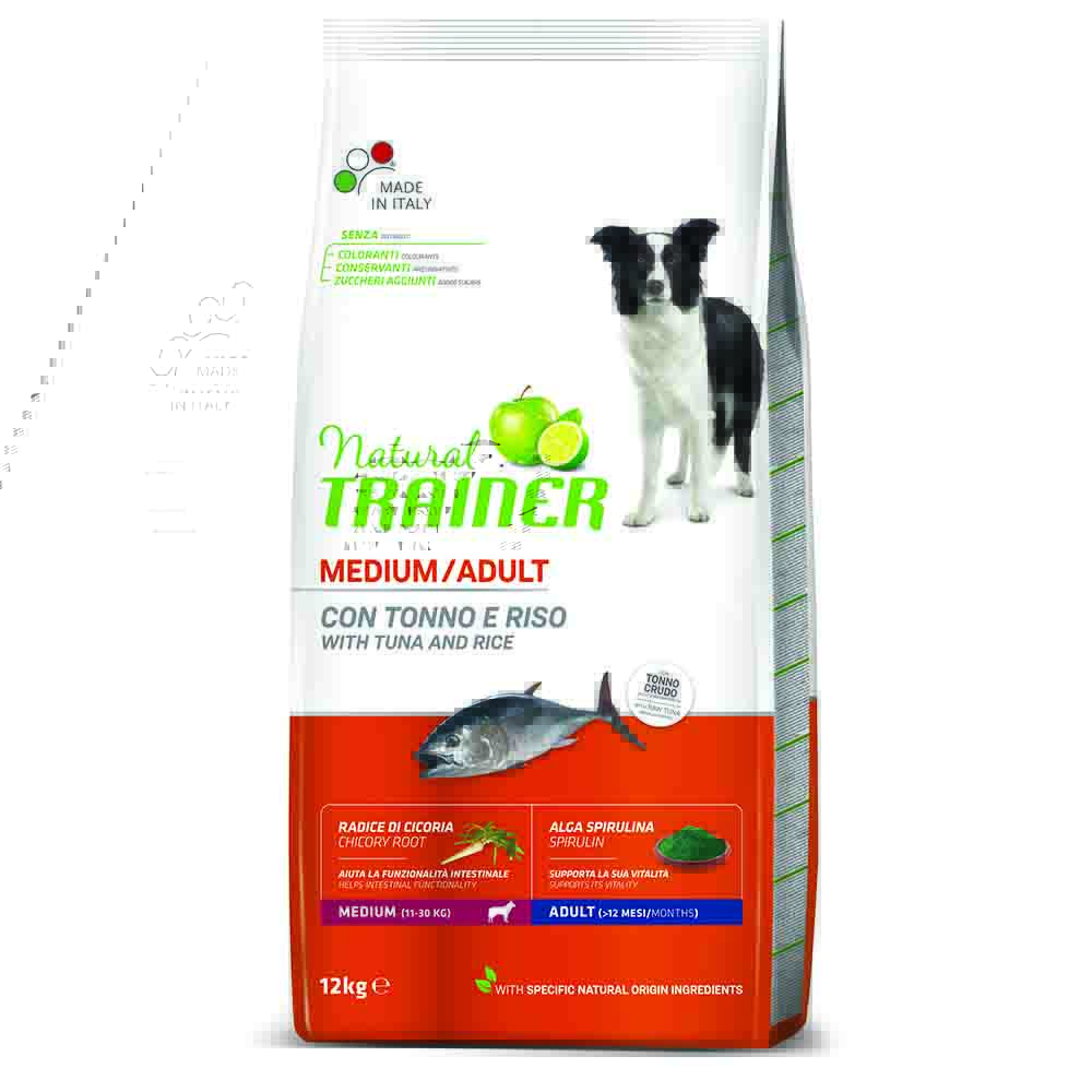 Natural Tranıer Dog Adult Medıum Tuna 12 Kg