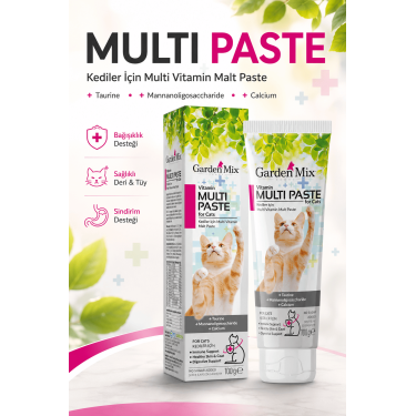 Garden Mix Kedi Multivitamin Macun 100 Gram
