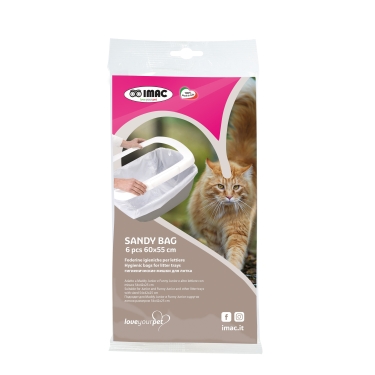 Imac Sandy Bag 6x10 Pcs Kedi Tuvaleti Torbası