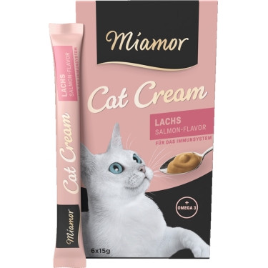 Mıamor Cream Somonlu Kedi Ödülü 6x15 G