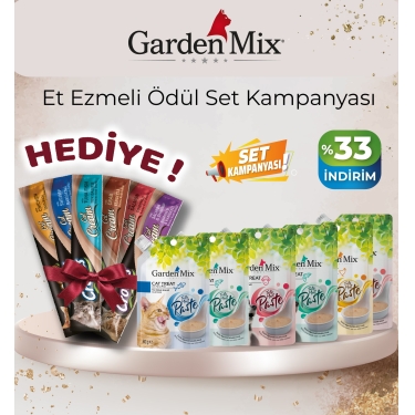 GARDEN MİX ET EZMELİ HEDİYELİ SET KAMPANYASI