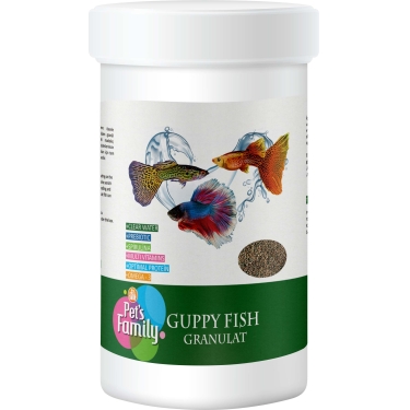 Pets Family Guppy Fısh Granulat 250ml/110g