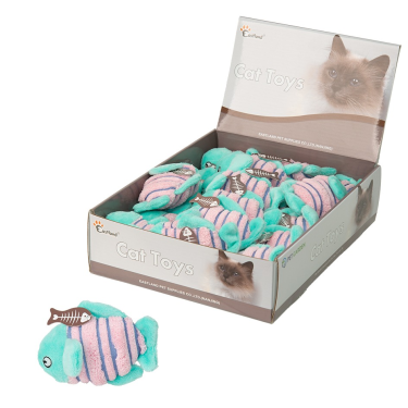 Eastland Peluş Balık Kedi Otlu 20li