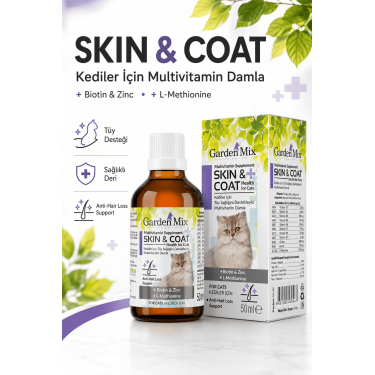 Garden Mix Kedi Tüy Sağlığı Damlası 50 Ml
