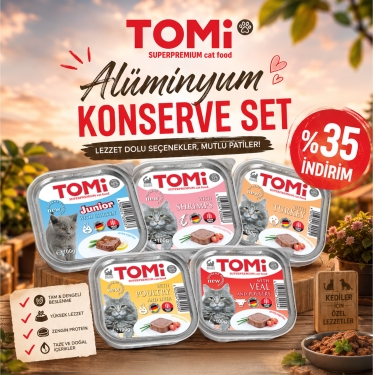 TOMİ ALÜMİNYUM KONSERVE SET KAMPANYASI
