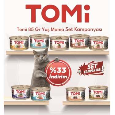 TOMİ 85GR YAŞ MAMA SET KAMPANYASI