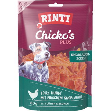 Rıntı Chıcko`s Plus Sarımsaklı Üçgen Köpek Ödülü 80gr