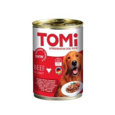 Tomi Köpek Dana Etli Yaş Mama 400g