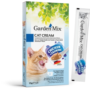 Garden Mıx Kedi Kreması Tavuk+taurin 15gr*5