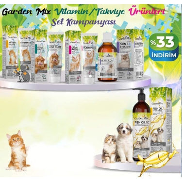GARDEN MİX VİTAMİN/TAKVİYE GRUBU SET KAMPANYASI
