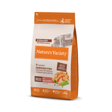 N.v. Cat Healthy Graıns Sterılızed Salmon 1,25 Kg