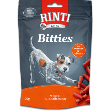 Rıntı Bıttıes Köpek Ödülü Tavuk-domates 100g