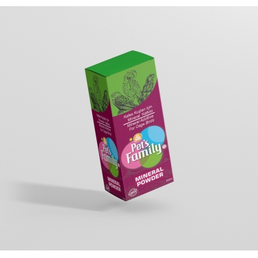 Pets Family Kuş-minerals Powder 30ml