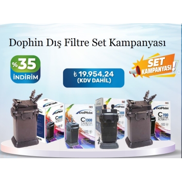 Dophin Dış Filtre Set Kampanyası