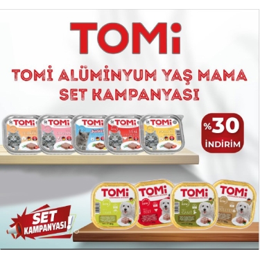 TOMİ ALÜMİNYUM YAŞ MAMA SET KAMPANYASI