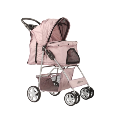 Tommy Evcil Hayvan Arabası 82x46x99cm Pembe Max 15 Kg