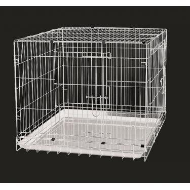 Dayang Köpek Kafesi Beyaz 93x56.5x63.5