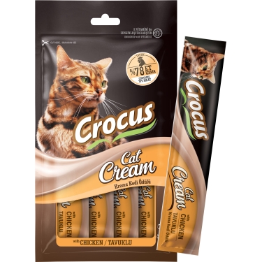 Crocus Tavuklu Krema Kedi Ödülü 4x15g