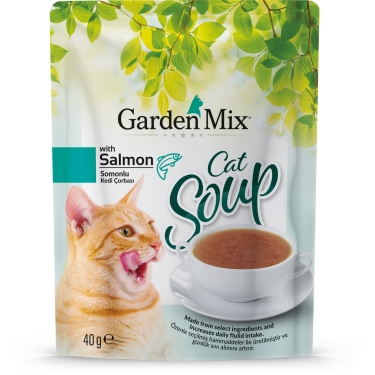 Gardenmix Somonlu Kedi Çorbası 40gr