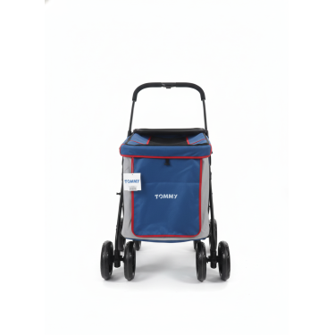 Tommy Evcil Hayvan Arabası Mavi 102*62*105cm Max 40kg