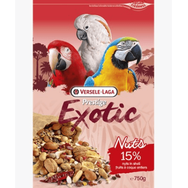 Versele Laga Prestıge Exotıc Nuts Papağan&paraket  Kuruyemiş Karışımı 750 G.