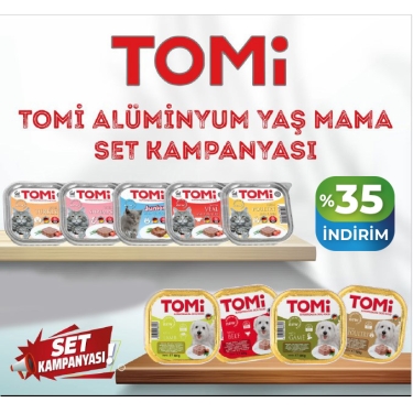 TOMİ ALÜMİNYUM YAŞ MAMA SET KAMPANYASI