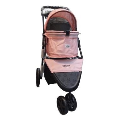 Tommy Evcil Hayvan Arabası 86x46x94,5cm Pembe Max 15 Kg