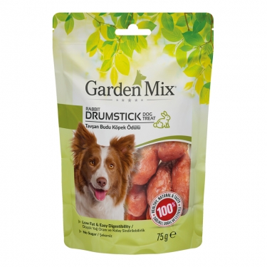 Garden Mıx Tavşan Budu Köpek Ödülü 75 Gr