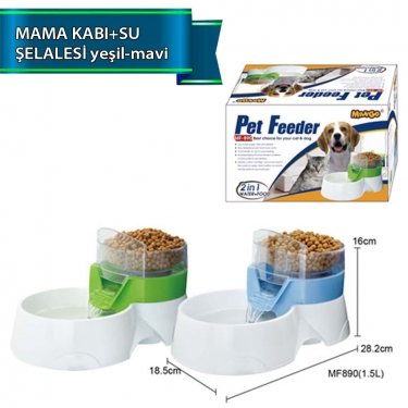 Dophin Mama Kabı+su Şelalesi Yeşil-mavi