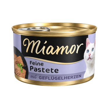 Mıamor Pastete Yürekli Kedi Konservesi 85 G