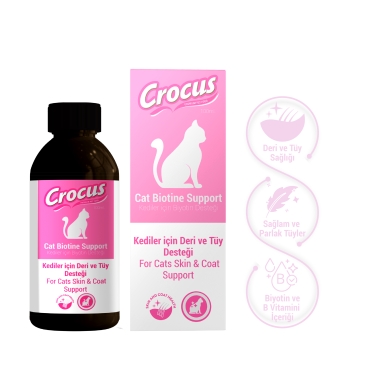 Crocus Kedi Tüy Sağlığı Damlası 100 Ml