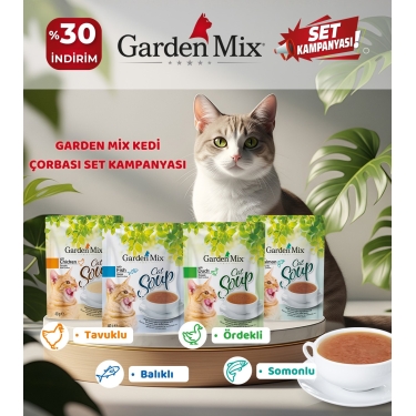 GARDEN MİX KEDİ ÇORBASI SET KAMPANYASI