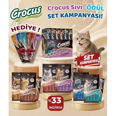 CROCUS SIVI ÖDÜLLERİ HEDİYELİ SET KAMPANYASI