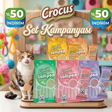 CROCUS LOLLİPOP SET KAMPANYASI