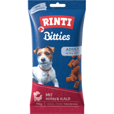 Rıntı Bıttıes Yetişkin Köpek Ödülü Tavuk-dana 75g