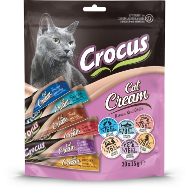 Crocus Multıpack 6 Çeşit Krema Kedi Ödülü 30x15gr