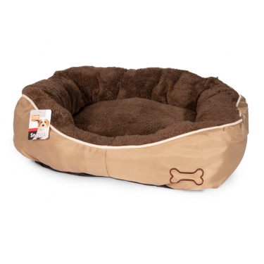 Karlıe Köpek Yatağı 52*46*18 Cm Kahverengi