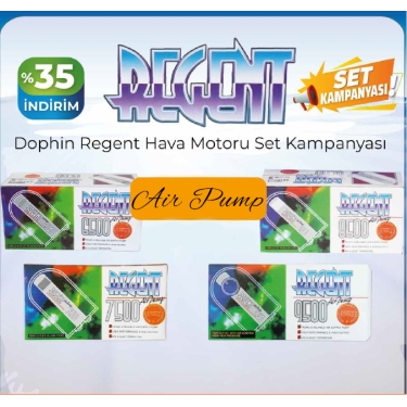 DOPHİN REGENT HAVA MOTORU SET KAMPANYASI